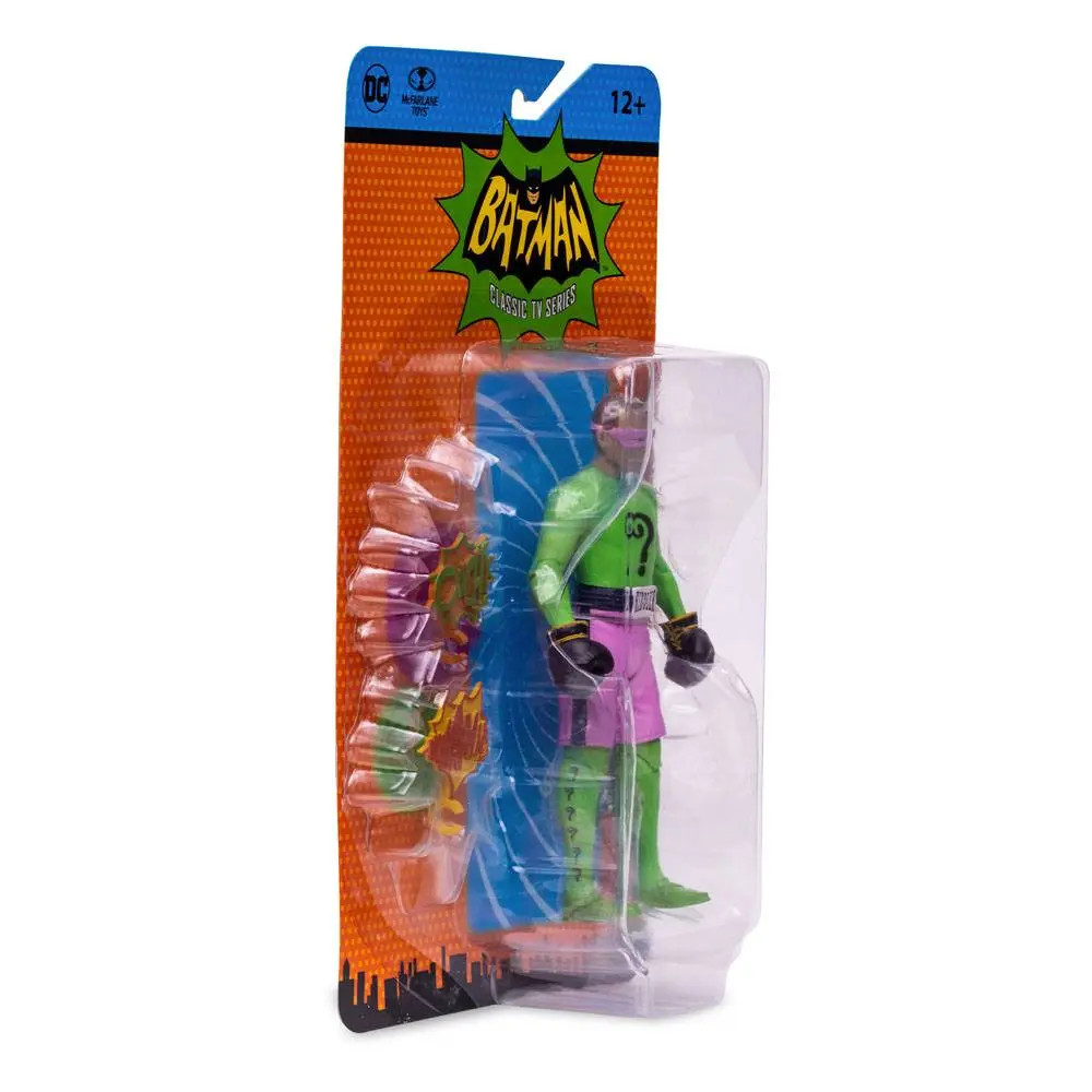 DC Retro Action Figure Batman 66 The Riddler in Boxing Gloves 15 cm product photo