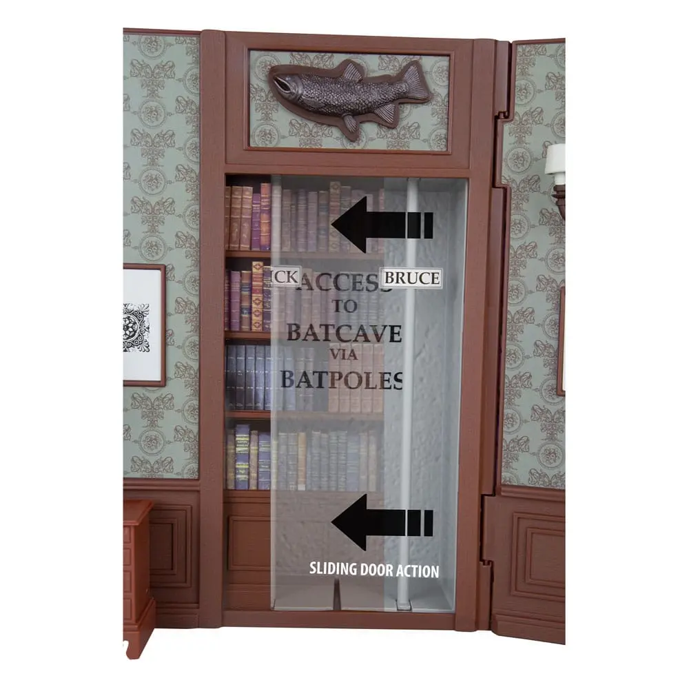 DC Retro Action Figure Batman 66 Wayne Manor Library product photo