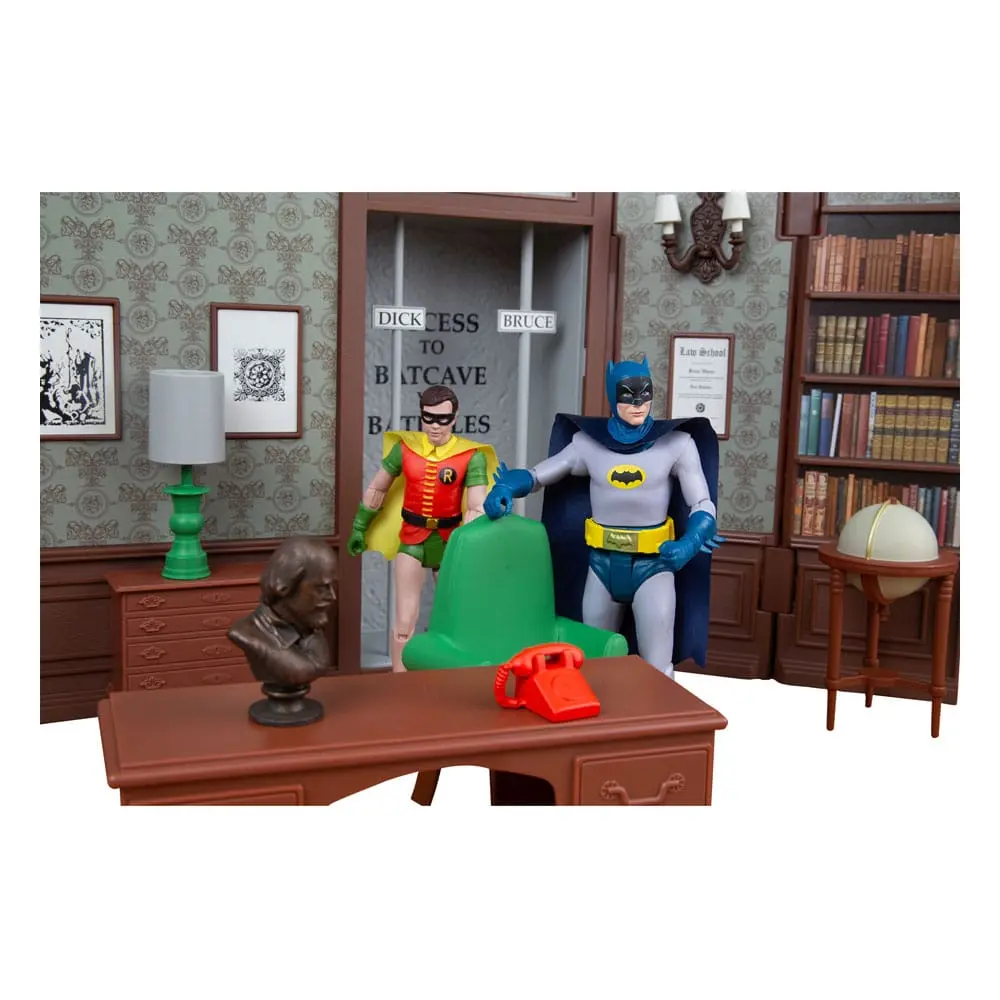 DC Retro Action Figure Batman 66 Wayne Manor Library product photo