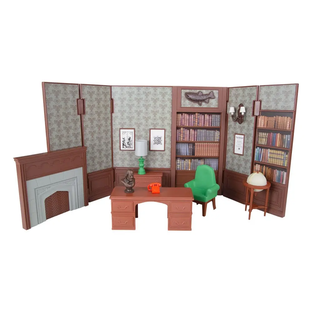 DC Retro Action Figure Batman 66 Wayne Manor Library product photo