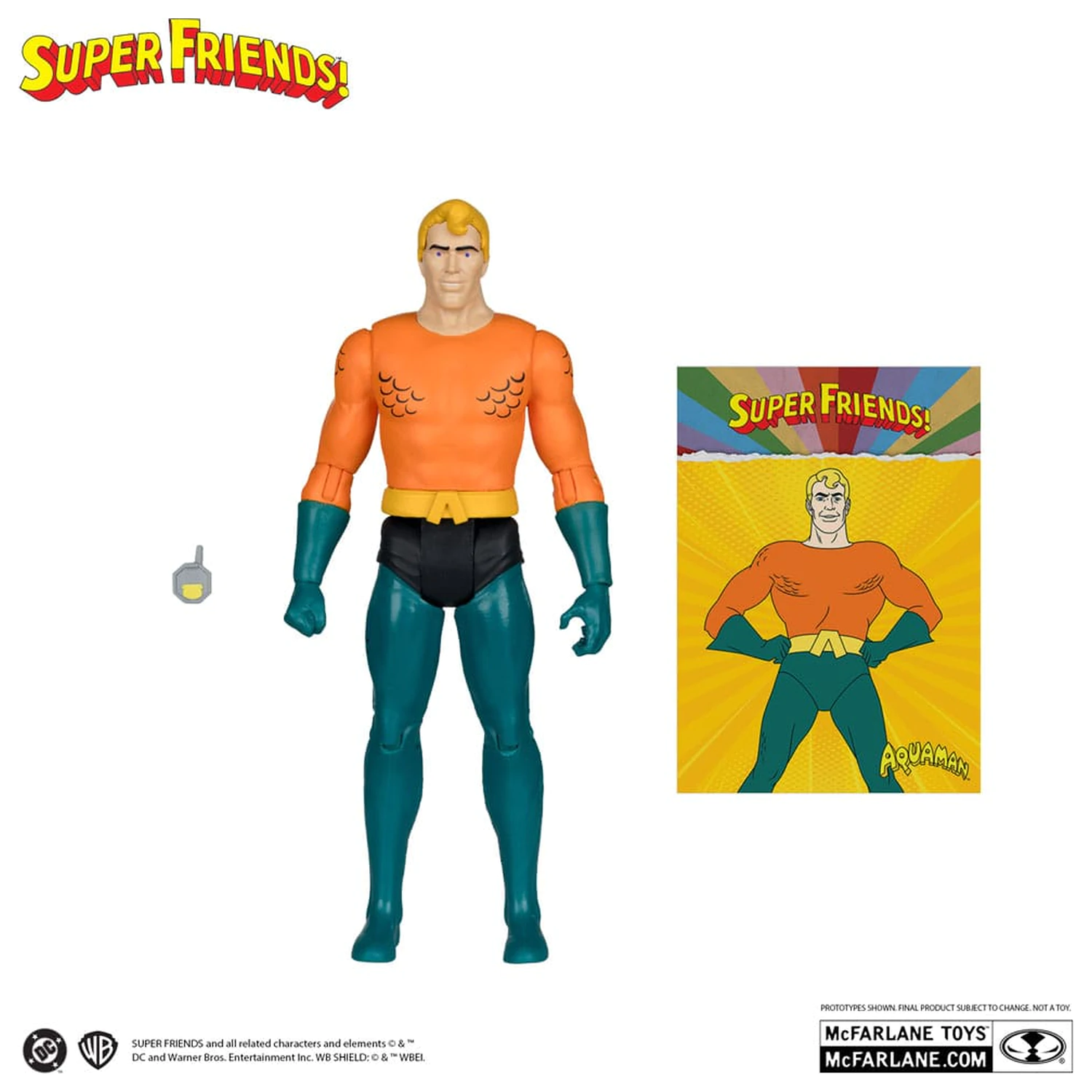 DC Retro Super Friends Action Figure Aquaman 15 cm product photo