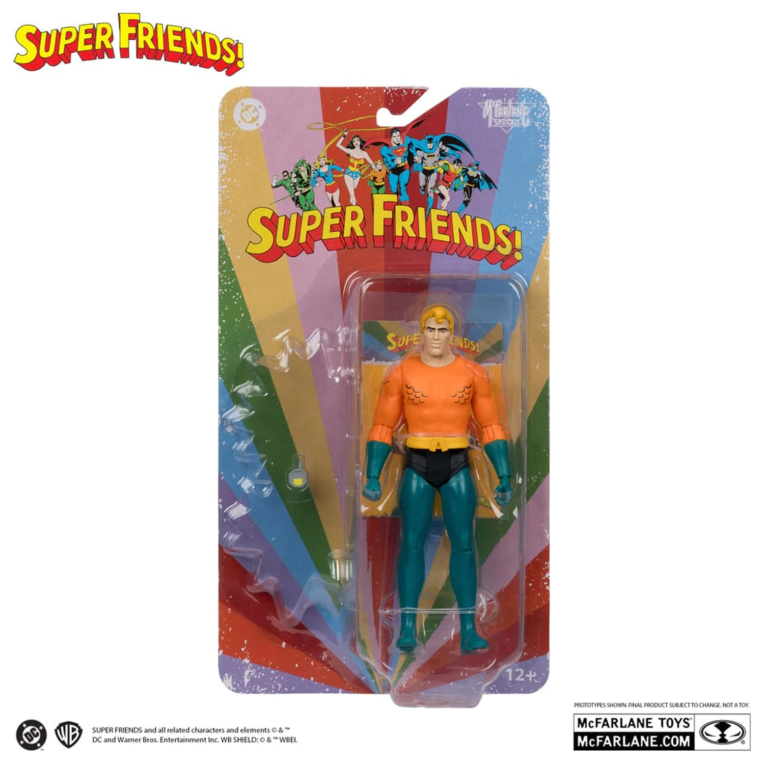 DC Retro Super Friends Action Figure Aquaman 15 cm product photo