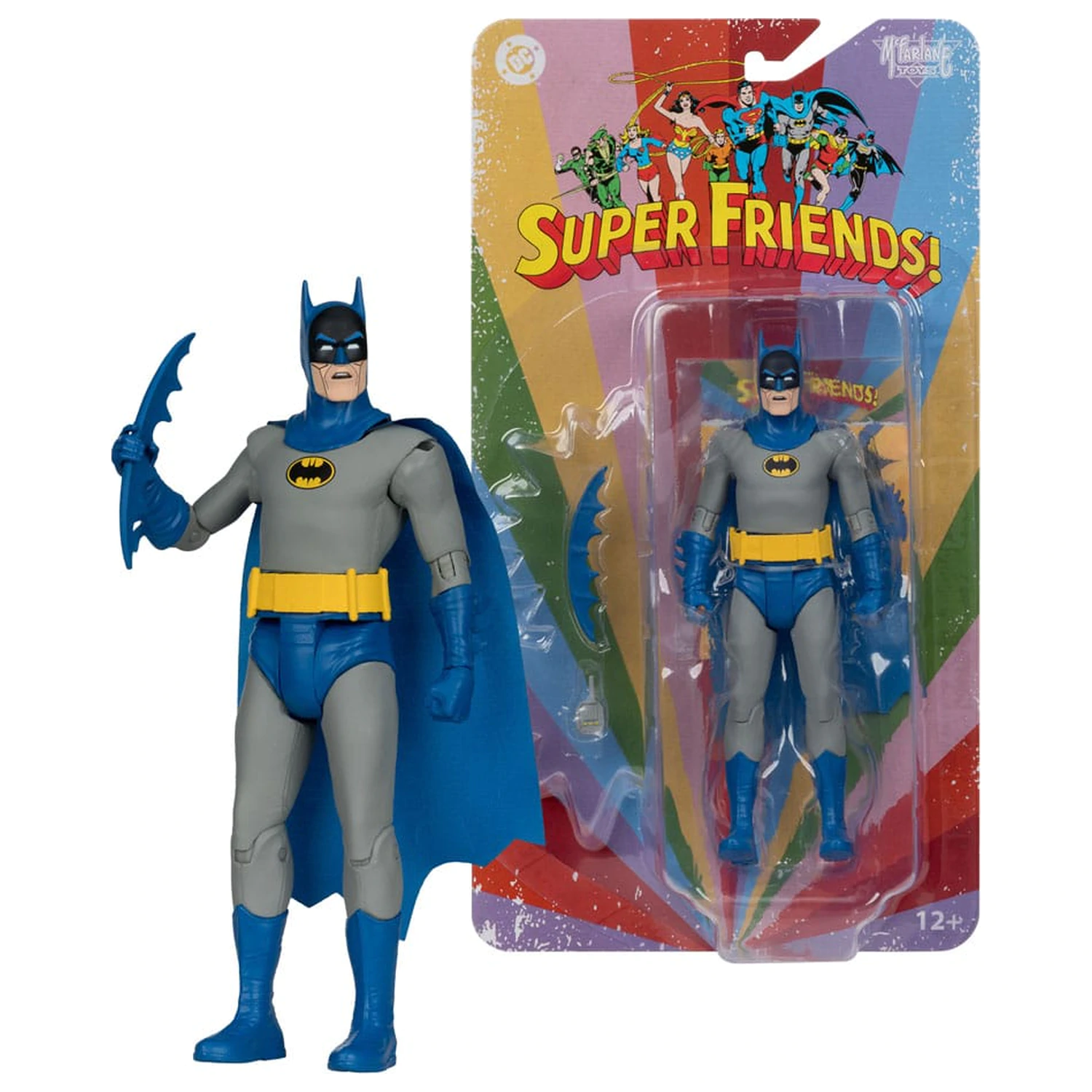DC Retro Super Friends Action Figure Bizarro Batman 15 cm product photo