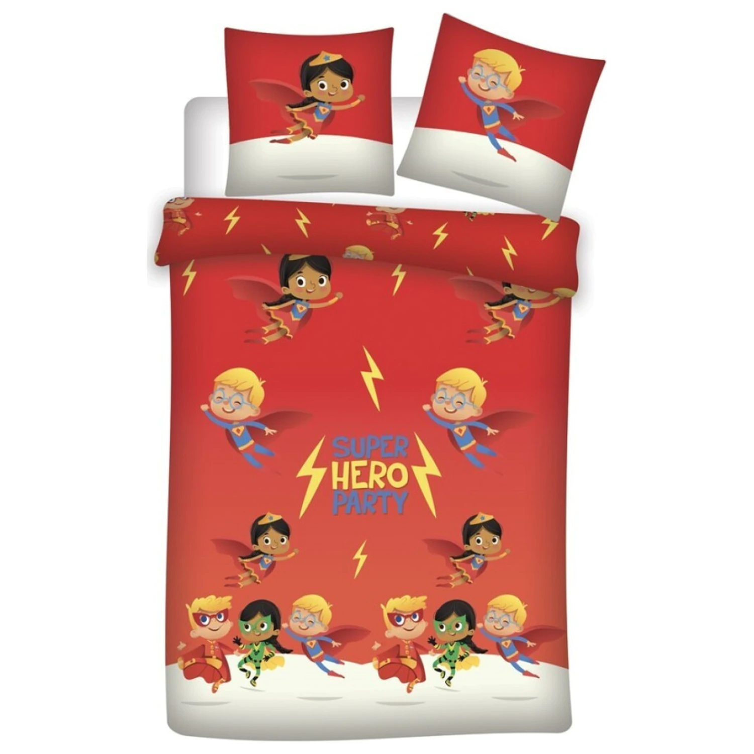 DC Super Hero Mini Friends Duvet Cover product photo