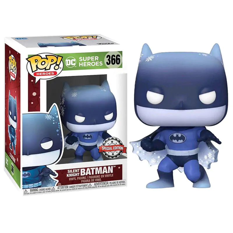 DC Super Heroes POP! Heroes Vinyl Figure Silent Knight Batman Exclusive 9 cm product photo