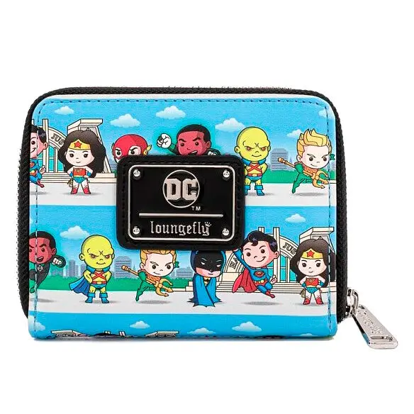 Loungefly DC Superheroes Chibi wallet product photo