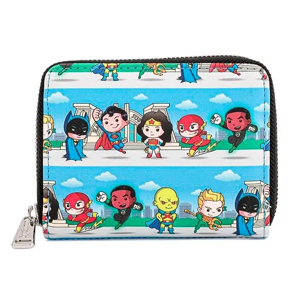 Loungefly DC Superheroes Chibi wallet product photo