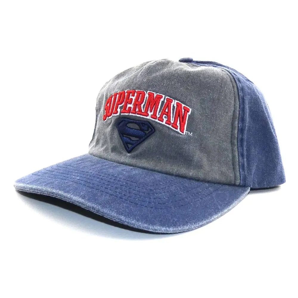 DC Superman Curved Bill Cap Collegiate Ext product photo