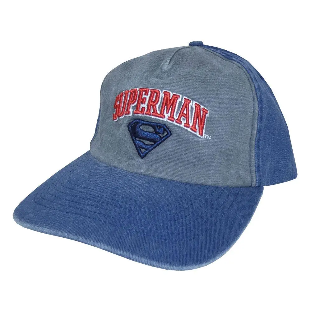 DC Superman Curved Bill Cap Collegiate Ext product photo