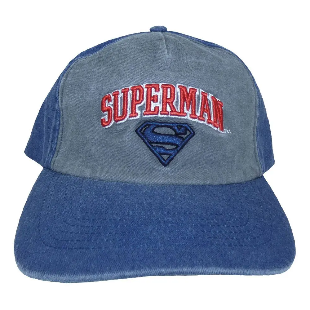 DC Superman Curved Bill Cap Collegiate Ext product photo