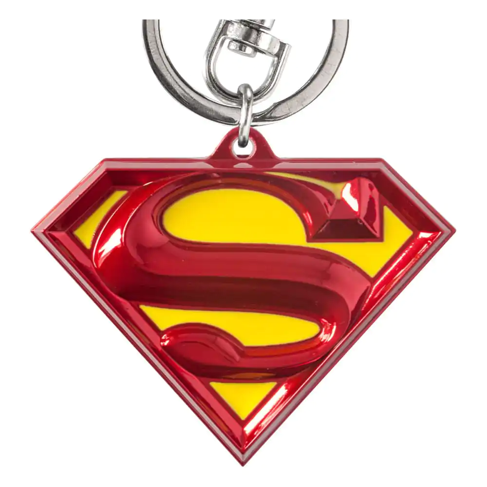 DC Pewter-Keychain Superman Logo coloured product photo