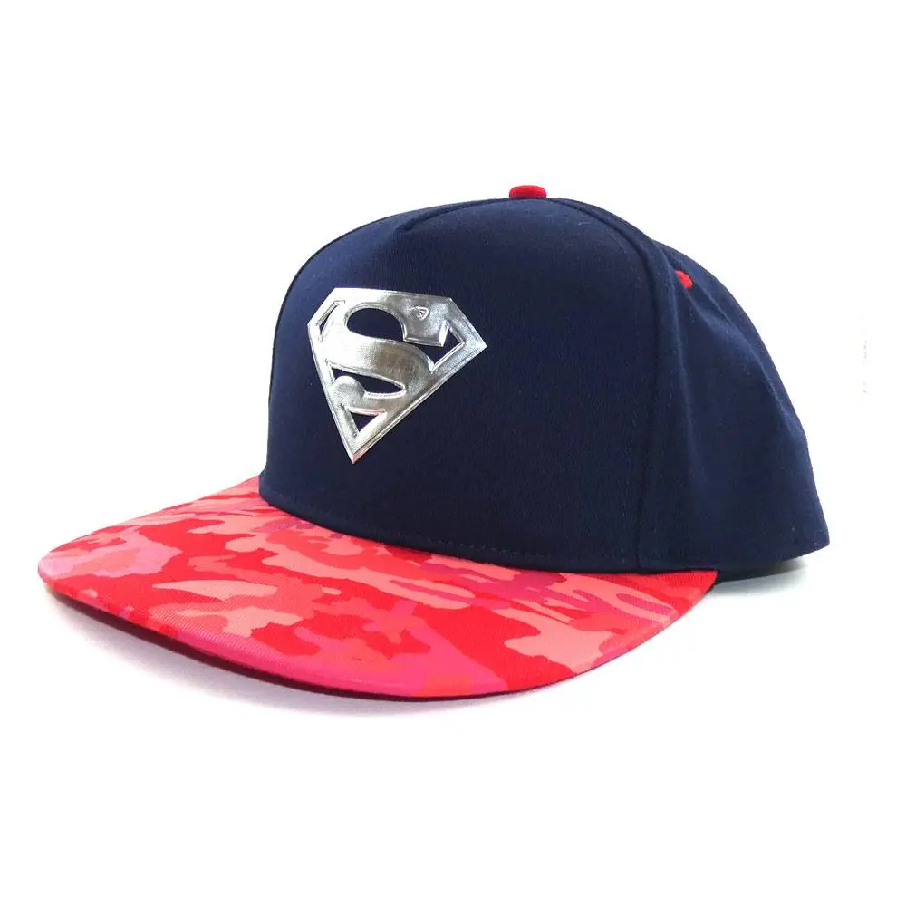 DC Superman Curved Bill Cap Metallic Logo product photo