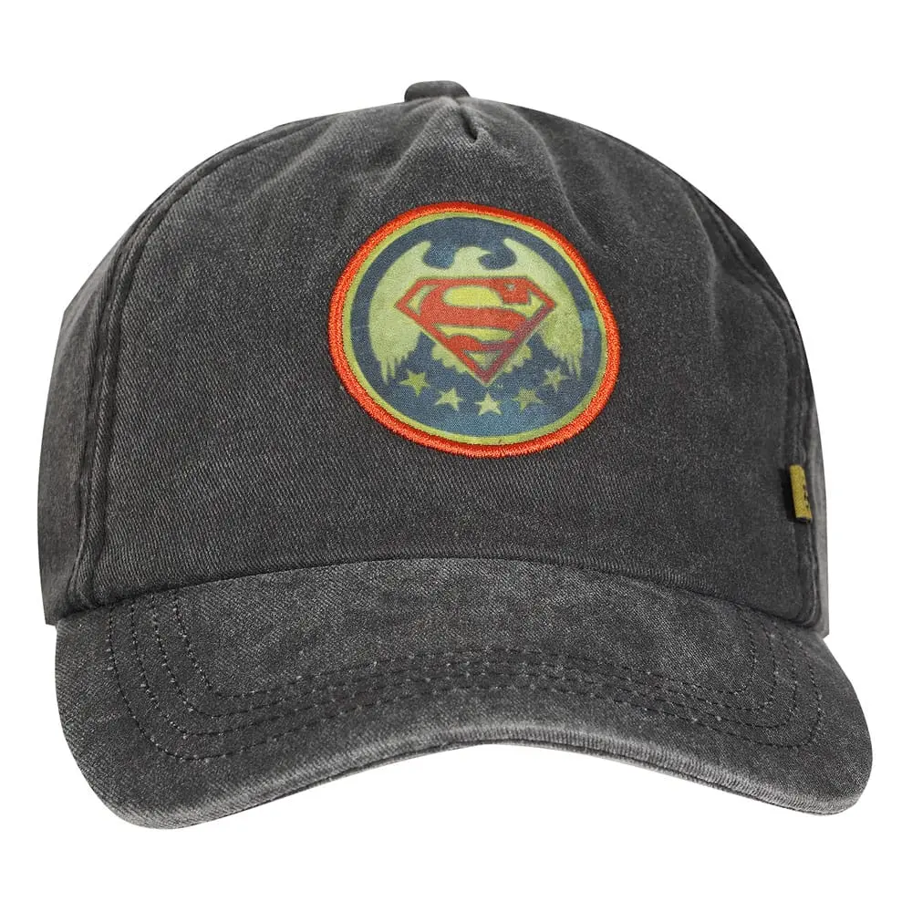 DC Superman Curved Bill Cap Vintage Wash product photo