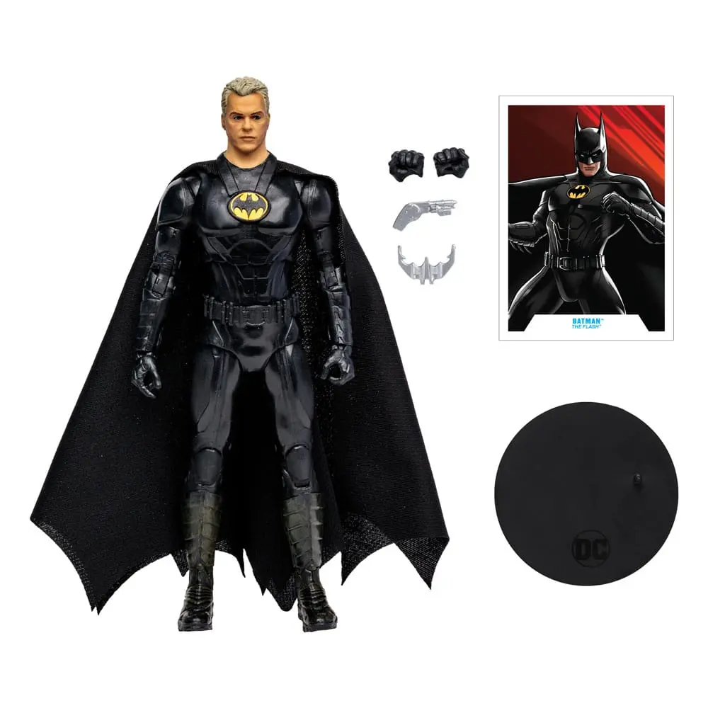 DC The Flash Movie Action Figure Batman Multiverse Unmasked (Gold Label) 18 cm product photo