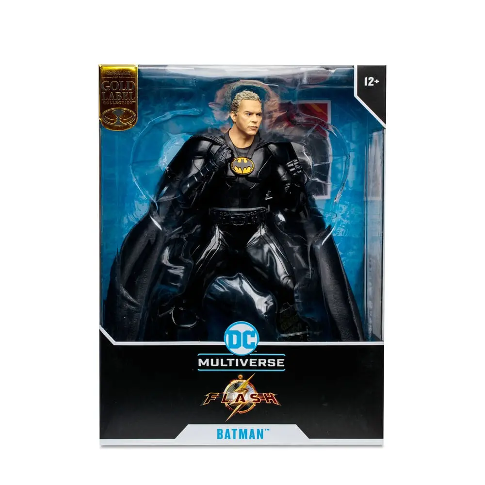 DC The Flash Movie Statue Batman Multiverse Unmasked (Gold Label) 30 cm termékfotó