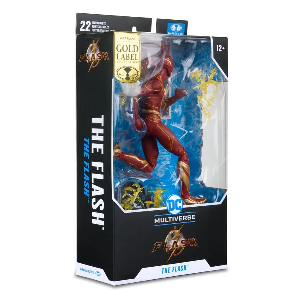 DC The Flash Movie Action Figure The Flash (Speed Force Variant) (Gold Label) 18 cm product photo