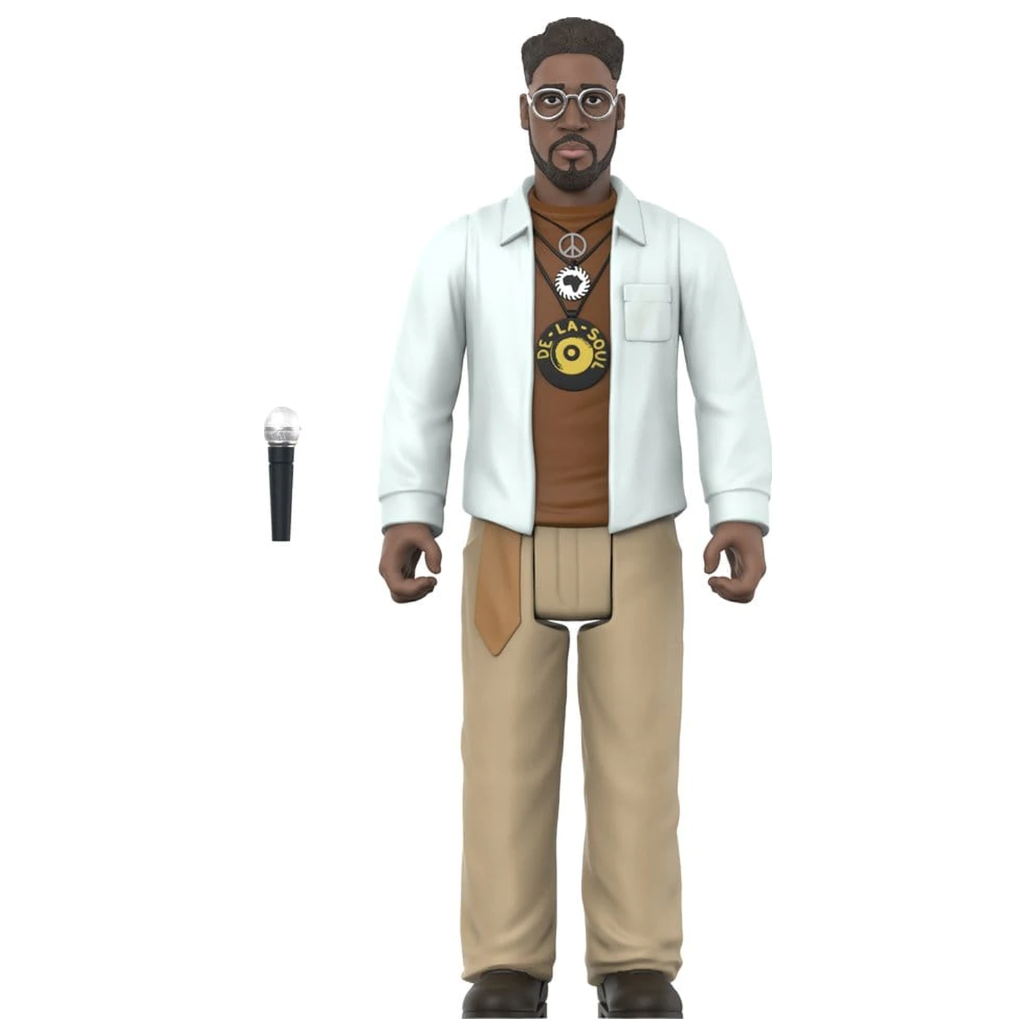 De La Soul ReAction Action Figure Wave 01 Kelvin "Posdnuos" Mercer (Me, Myself & I) product photo