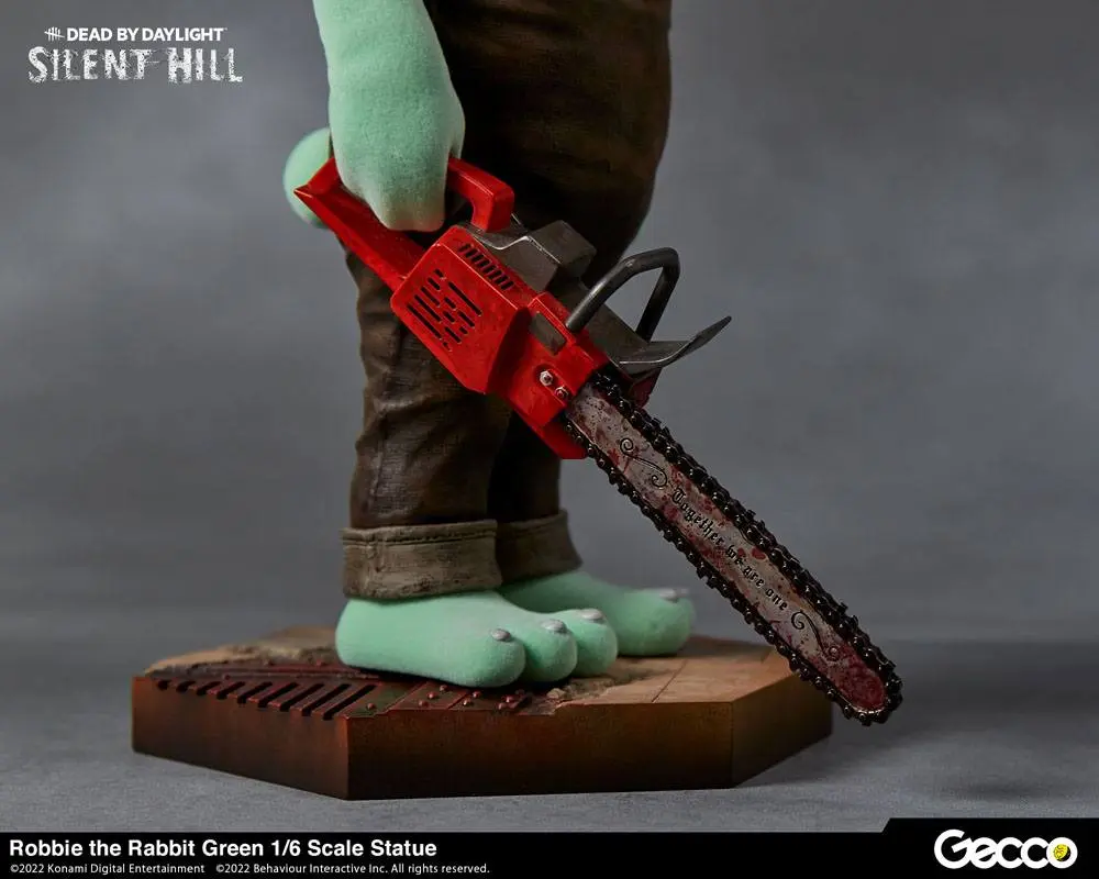 Dead By Daylight - Silent Hill Chapter Statue 1/6 Robbie the Rabbit Green Version 34 cm product photo