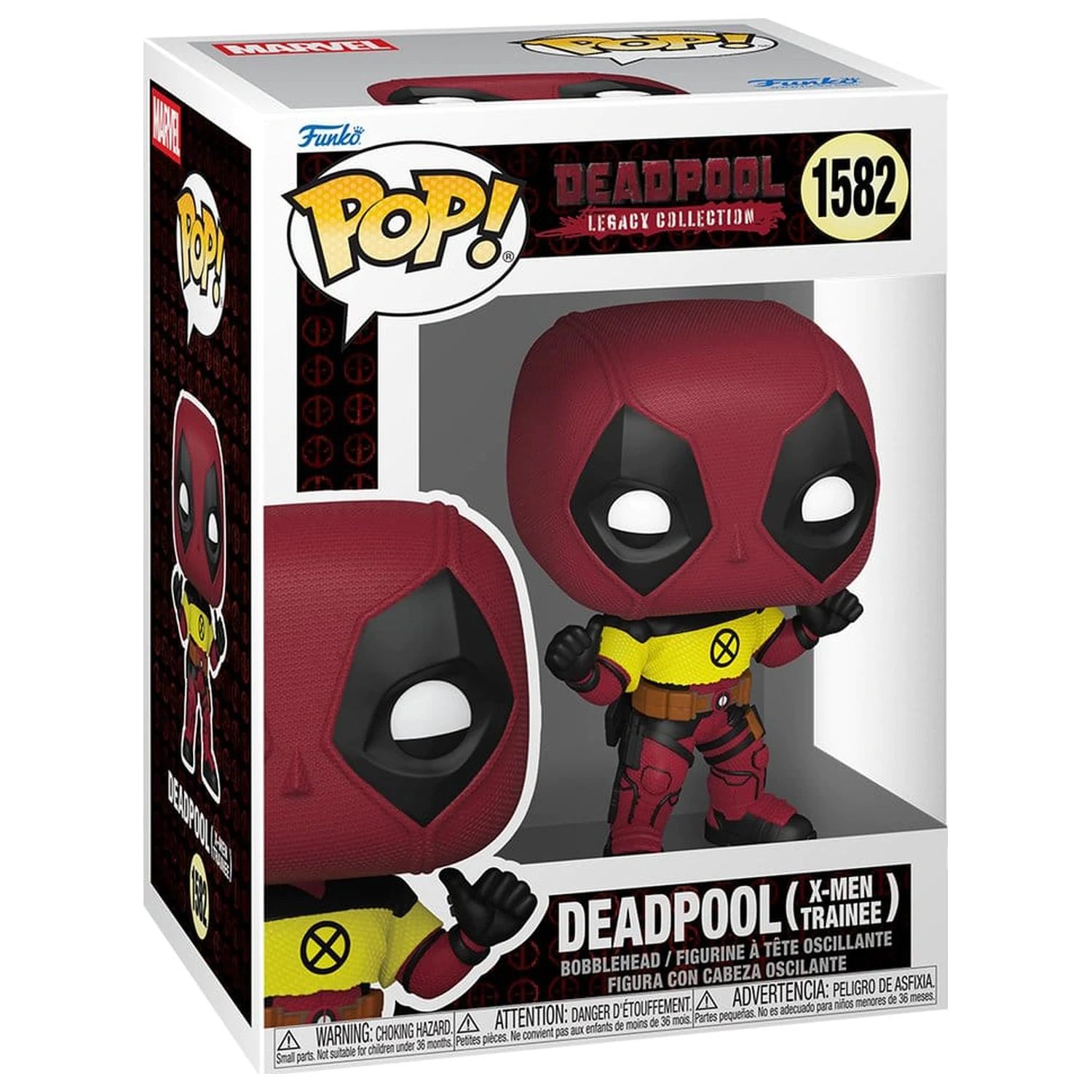 Deadpool 2 Funko POP! Vinyl Figure Deadpool with X-Men Shirt 9 cm product photo