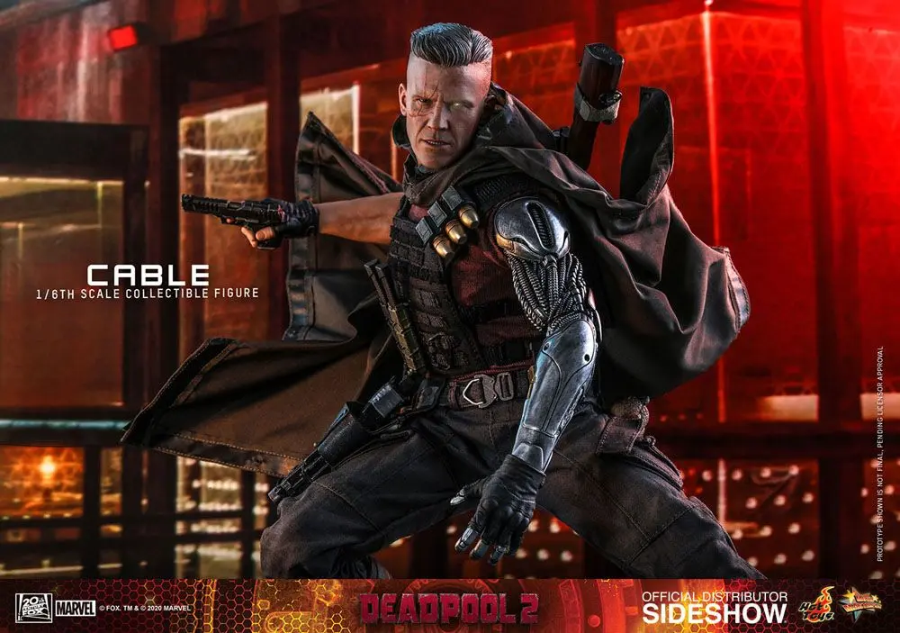 Deadpool 2 Movie Masterpiece Action Figure 1/6 Cable 30 cm product photo