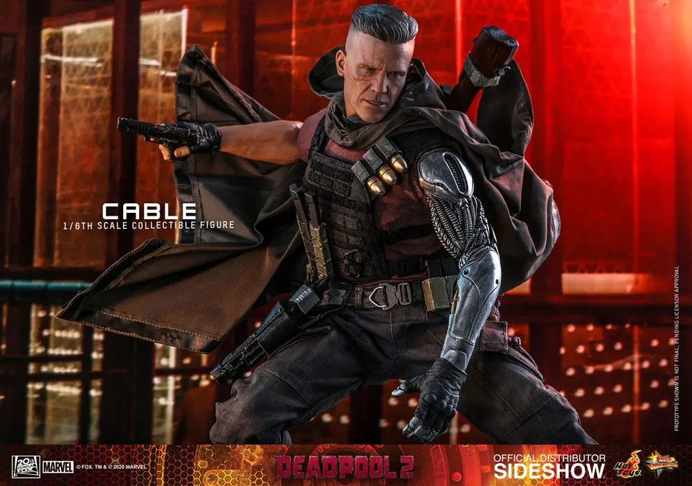 Deadpool 2 Movie Masterpiece Action Figure 1/6 Cable 30 cm termékfotó