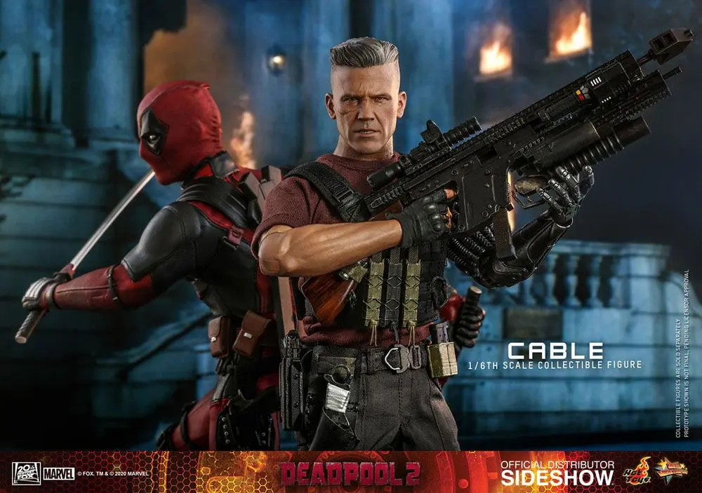 Deadpool 2 Movie Masterpiece Action Figure 1/6 Cable 30 cm termékfotó