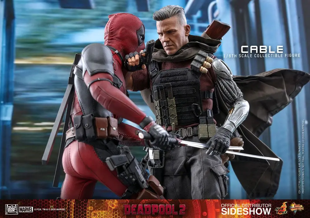 Deadpool 2 Movie Masterpiece Action Figure 1/6 Cable 30 cm termékfotó