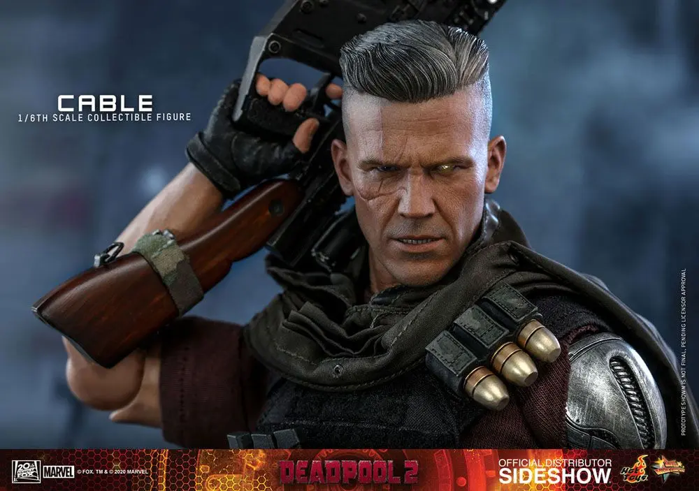 Deadpool 2 Movie Masterpiece Action Figure 1/6 Cable 30 cm termékfotó