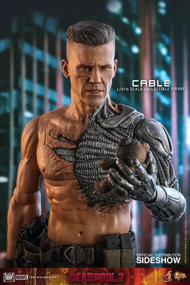 Deadpool 2 Movie Masterpiece Action Figure 1/6 Cable 30 cm termékfotó