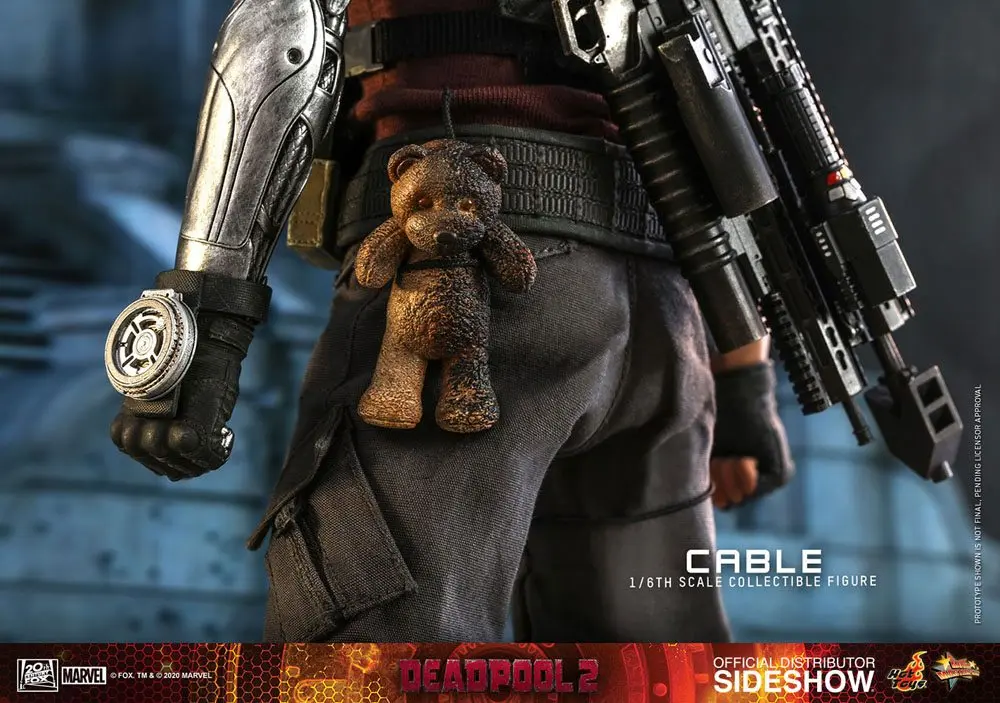Deadpool 2 Movie Masterpiece Action Figure 1/6 Cable 30 cm termékfotó