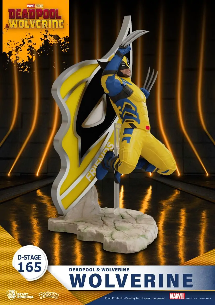 Deadpool 3 D-Stage PVC Diorama Wolverine 16 cm product photo