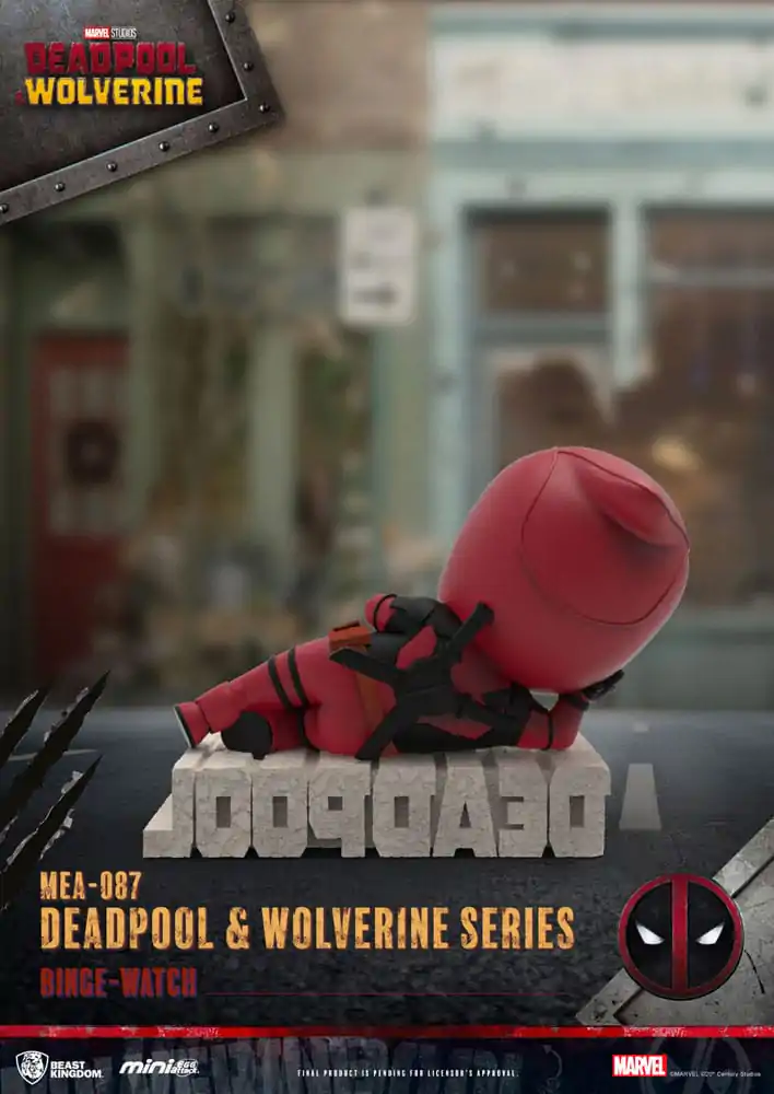 Deadpool 3 Deadpool & Wolverine Series Mini Egg Attack Figures Set 8 cm termékfotó