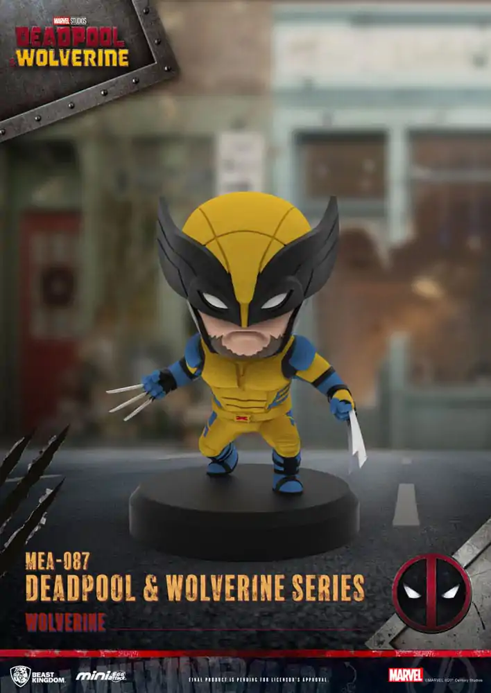 Deadpool 3 Deadpool & Wolverine Series Mini Egg Attack Figures Set 8 cm termékfotó