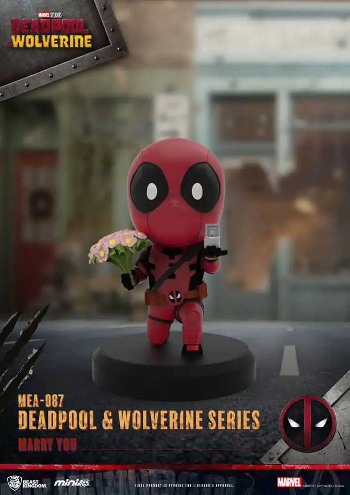 Deadpool 3 Deadpool & Wolverine Series Mini Egg Attack Figures Set 8 cm termékfotó