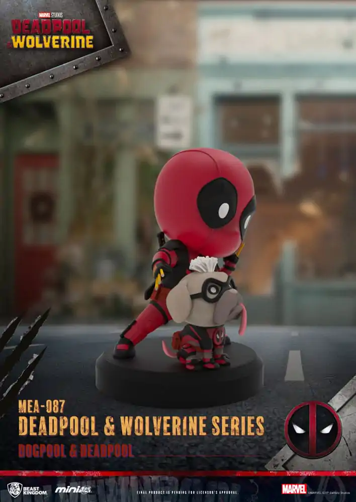 Deadpool 3 Deadpool & Wolverine Series Mini Egg Attack Figures Set 8 cm termékfotó