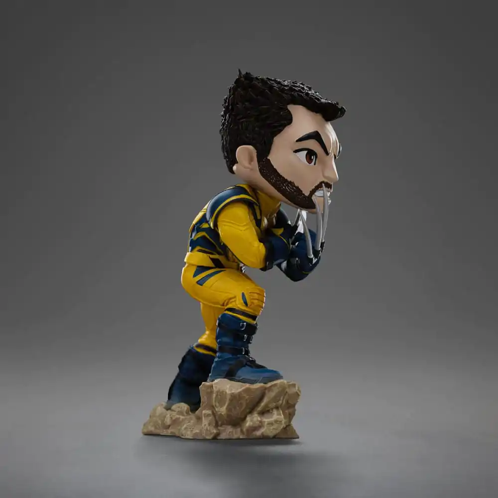 Deadpool &amp; Wolverine Mini Co. PVC Figure Deadpool and Wolverine set Unmasked 14 cm product photo
