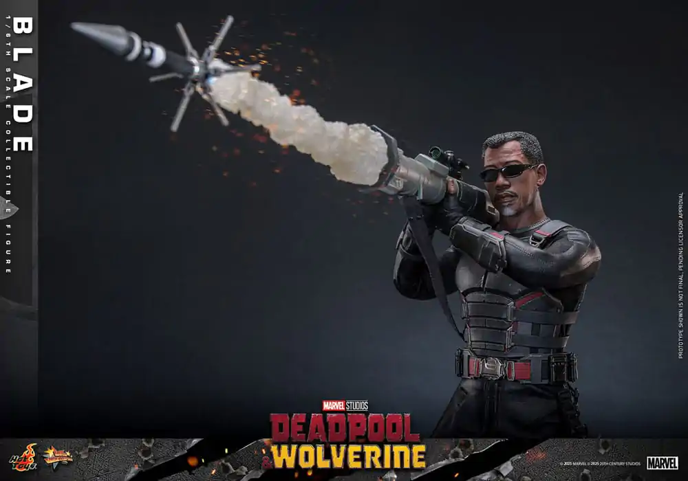 Deadpool & Wolverine Movie Masterpiece Action Figure 1/6 Blade 30 cm product photo