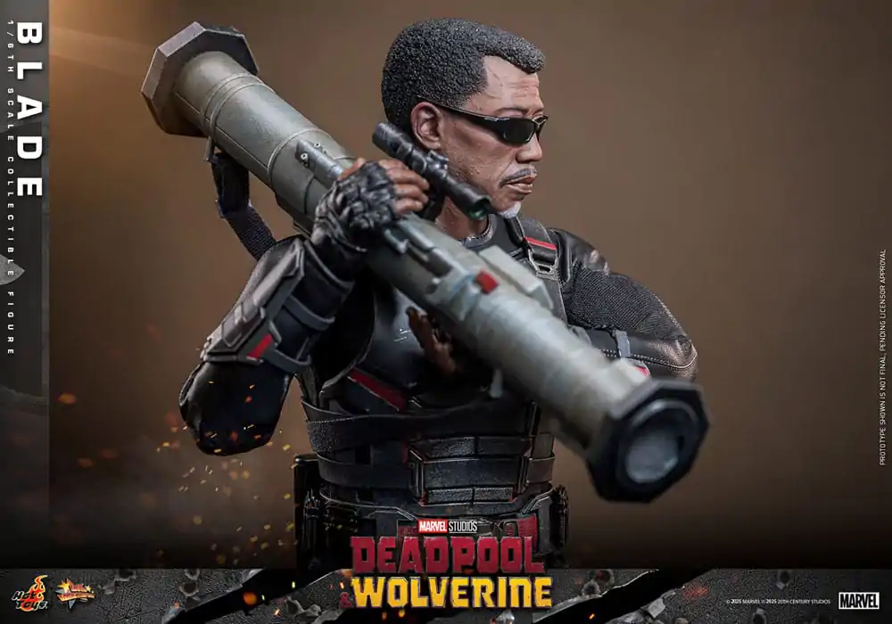 Deadpool & Wolverine Movie Masterpiece Action Figure 1/6 Blade 30 cm product photo