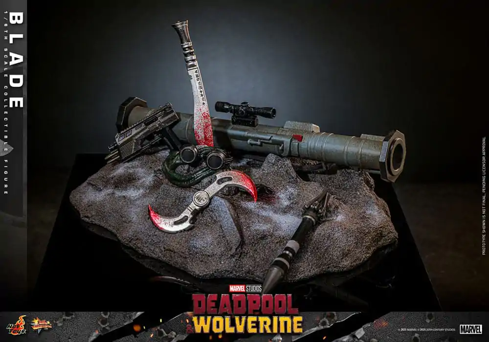 Deadpool & Wolverine Movie Masterpiece Action Figure 1/6 Blade 30 cm product photo