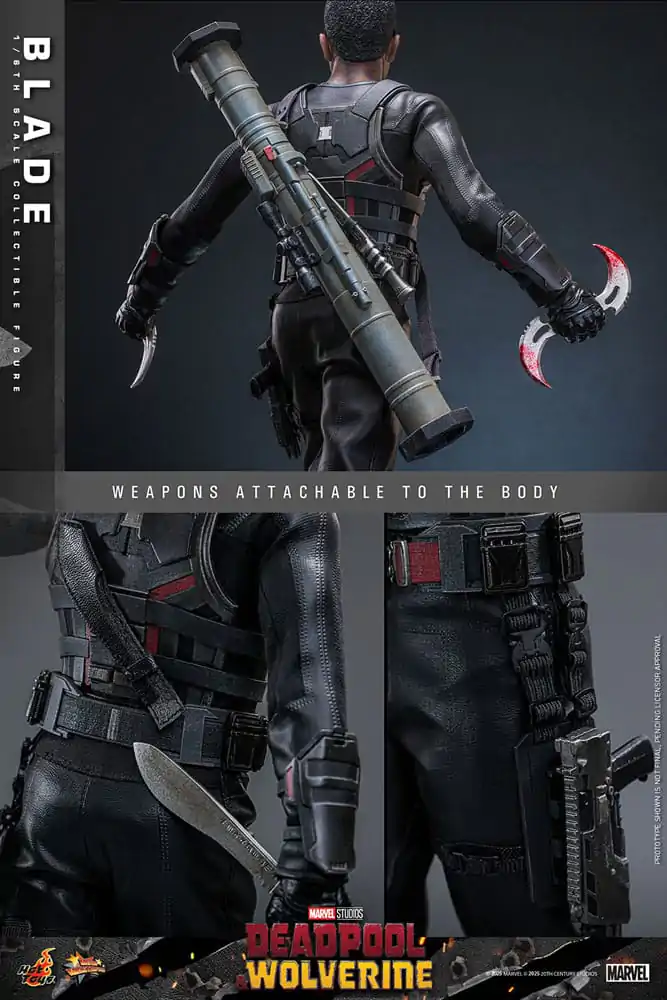 Deadpool & Wolverine Movie Masterpiece Action Figure 1/6 Blade 30 cm product photo