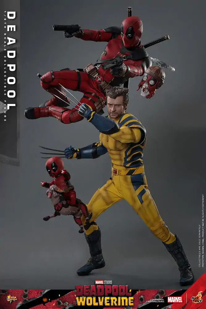 Deadpool & Wolverine Movie Masterpiece Action Figure 1/6 Deadpool 31 cm termékfotó