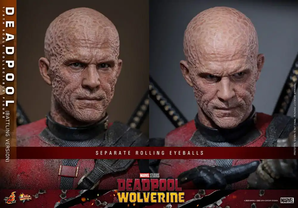 Deadpool &amp; Wolverine Movie Masterpiece Action Figure 1/6 Deadpool (Battling Version) 31 cm product photo