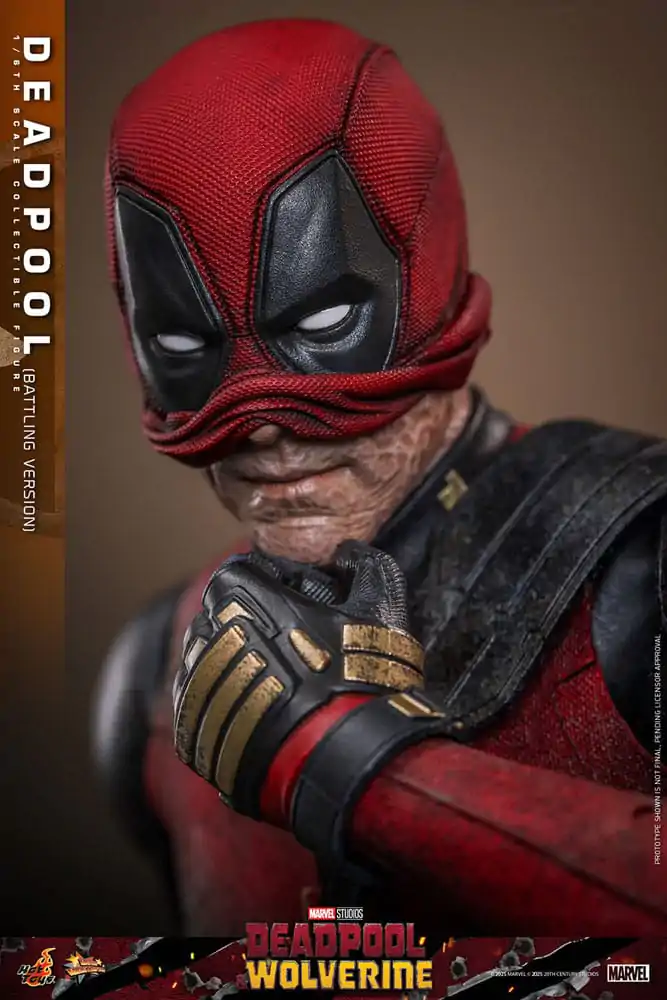 Deadpool &amp; Wolverine Movie Masterpiece Action Figure 1/6 Deadpool (Battling Version) 31 cm product photo