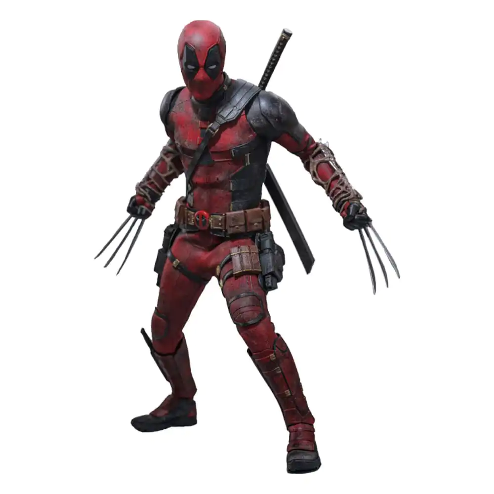 Deadpool &amp; Wolverine Movie Masterpiece Action Figure 1/6 Deadpool (Battling Version) 31 cm product photo