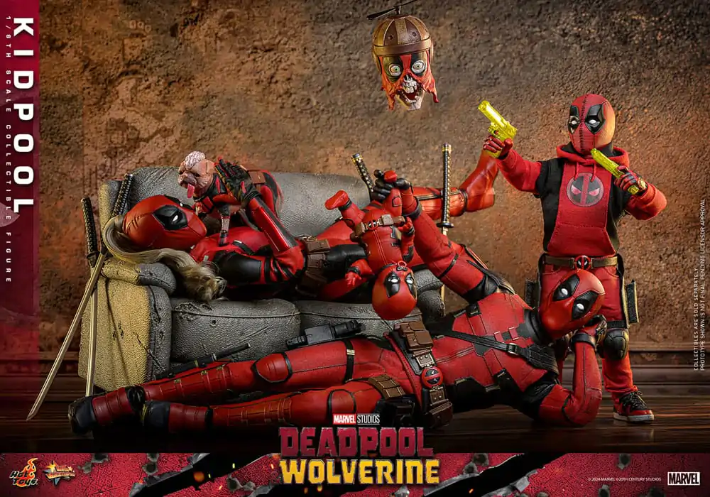 Deadpool & Wolverine Movie Masterpiece Action Figure 1/6 Kidpool 22 cm termékfotó