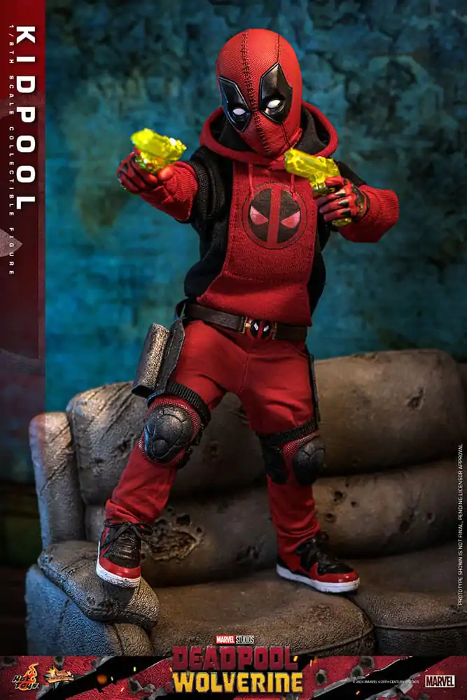 Deadpool & Wolverine Movie Masterpiece Action Figure 1/6 Kidpool 22 cm termékfotó