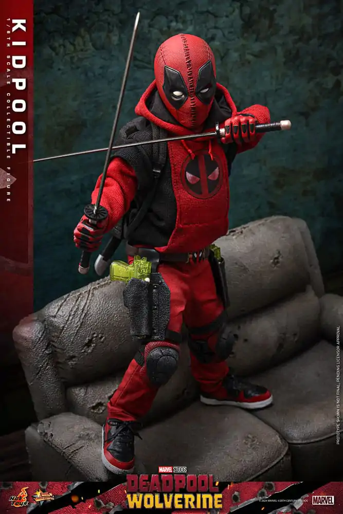 Deadpool & Wolverine Movie Masterpiece Action Figure 1/6 Kidpool 22 cm termékfotó