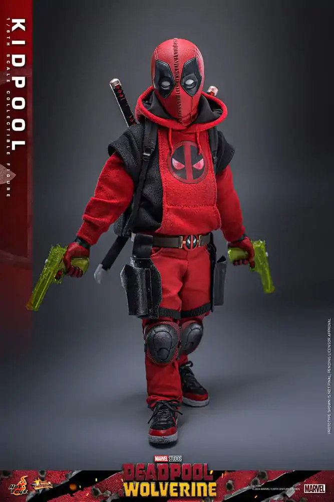 Deadpool & Wolverine Movie Masterpiece Action Figure 1/6 Kidpool 22 cm termékfotó