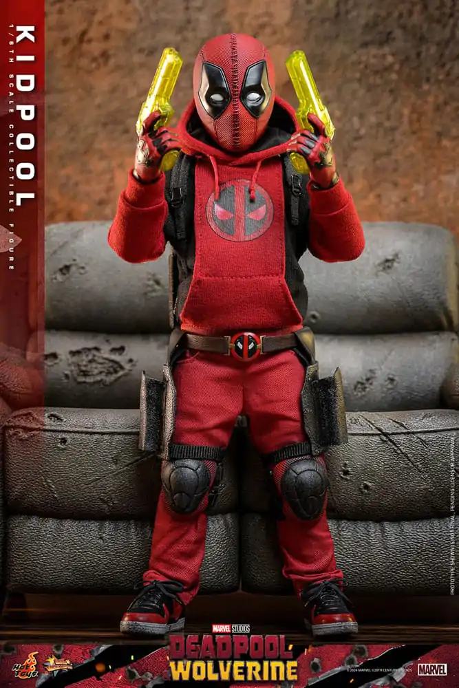 Deadpool & Wolverine Movie Masterpiece Action Figure 1/6 Kidpool 22 cm termékfotó