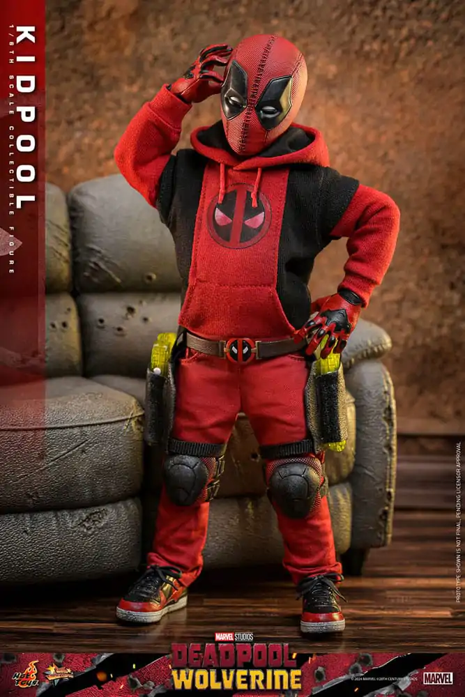 Deadpool & Wolverine Movie Masterpiece Action Figure 1/6 Kidpool 22 cm termékfotó